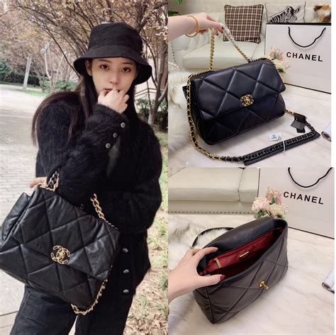 19 flap bag chanel|chanel 19 bag large.